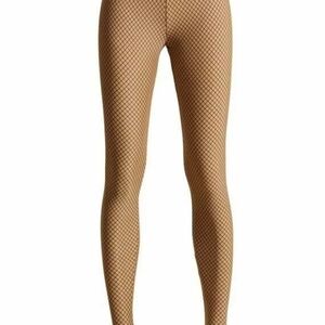Maison Margiela x HM beige Fishnet print Leggings size 4 small